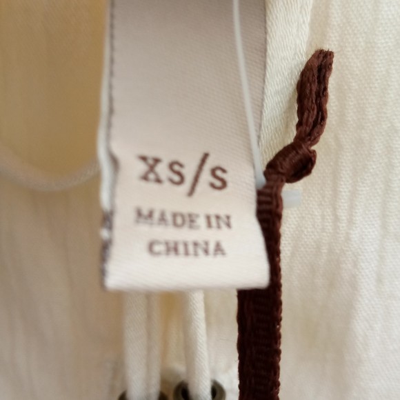 NWT Knox Rose Lace Blouse with Angel Sleeves in size XS/S - Picture 7 of 12